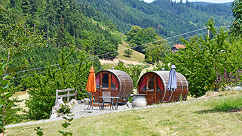 Originelle Unterkunft in herrlicher Umgebung