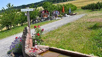 Originelle Unterkunft in herrlicher Umgebung