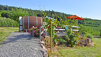 Originelle Unterkunft in herrlicher Umgebung